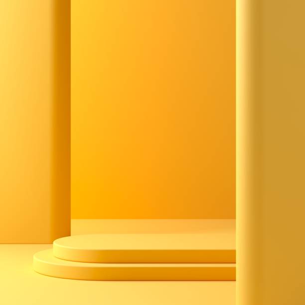 istock Abstract background. mock up scene for product display. 3d render 1362001712
