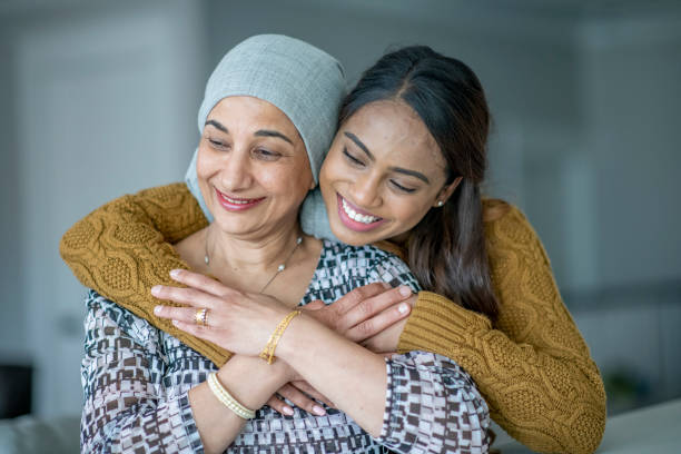 istock Cancer Patient Sitting Outside with Her Daughter 1362003610