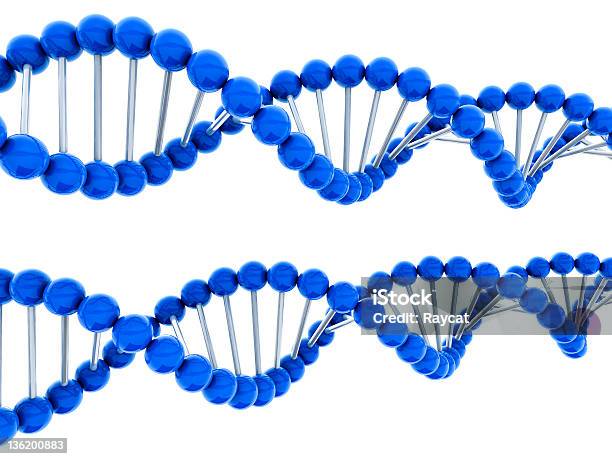 Stringhe Di Dna - Fotografie stock e altre immagini di Astratto - Astratto, Biologia, Biotecnologia