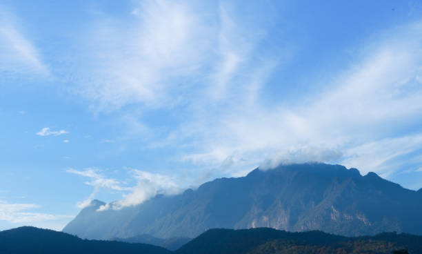 istock beautiful mountain layer with clouds and blue sky at Doi Luang Chiang Dao in Chiang Mai,Thailand 1362021154