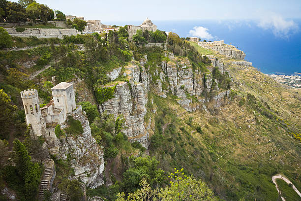 istock Old town of Erice on Sicily (Italy) 136202356