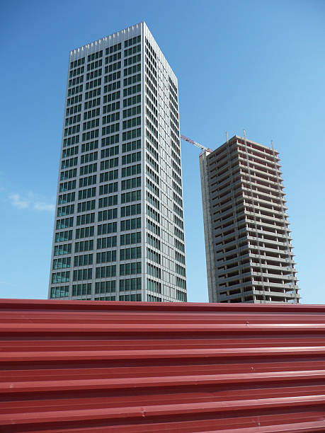 Barcelona, building in construction