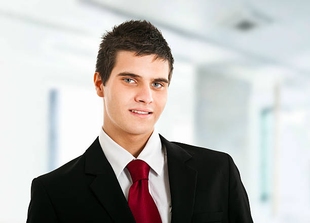 istock Businessman portrait 136204057