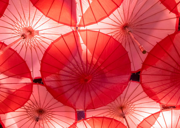 istock traditional Chinese umbrellas 1362050361