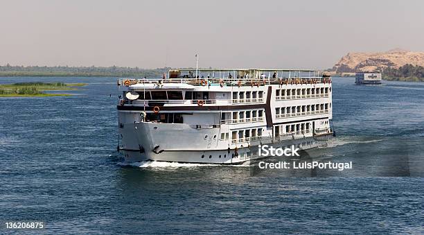 Passenger Ship On The Nile Stock Photo - Download Image Now - Cruise - Vacation, Egypt, Nile River