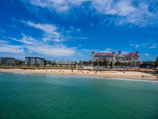 Photo of port elizabeth Gqeberha beachfront on a summer day