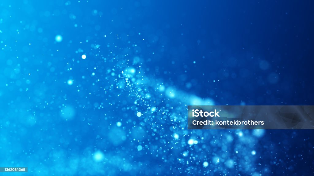 Abstract Particle Background - Copy Space Digitally generated abstract background image, perfectly usable for a wide range of topics Digitally Generated Image Stock Photo