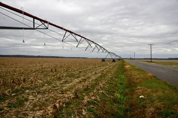 Photo of Irrigation Equipment in Winter