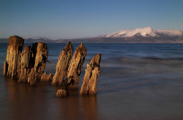 velho cais - lanarkshire imagens e fotografias de stock