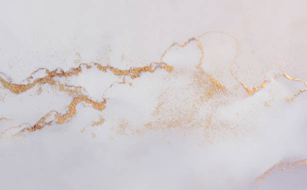 istock Background, texture. Original painting with alcohol inks 1362094679