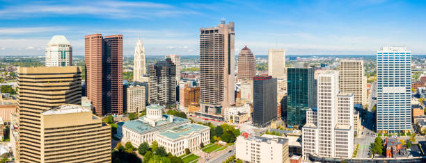istock Columbus, Ohio aerial skyline panorama 1362094913