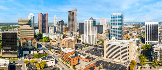 istock Columbus, Ohio aerial skyline panorama 1362094970