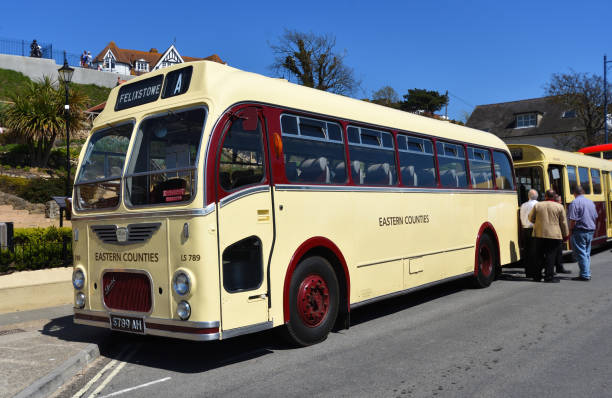 Red London Bus Isolated with Clipping Path