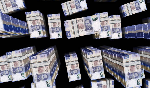istock Mexico Pesos money banknotes pack 3d illustration 1362102419