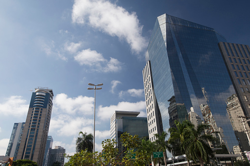 Faria Lima Avenue, one of the noblest and most sought after areas of Sao Paulo, with many commercial buildings of high value