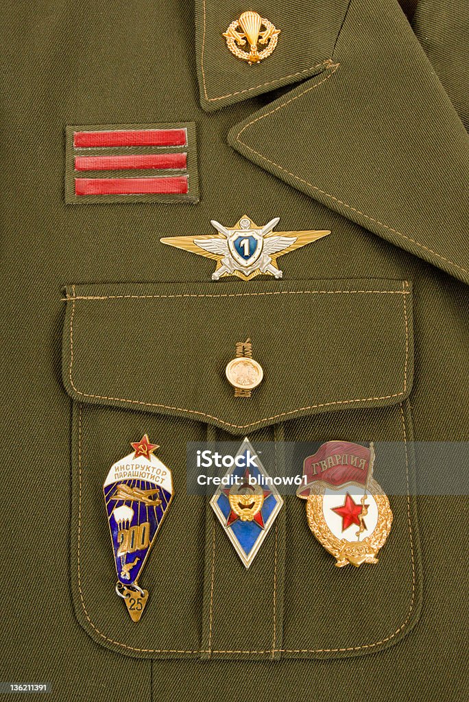 Русские войска значки - Стоковые фото Русские войска роялти-фри