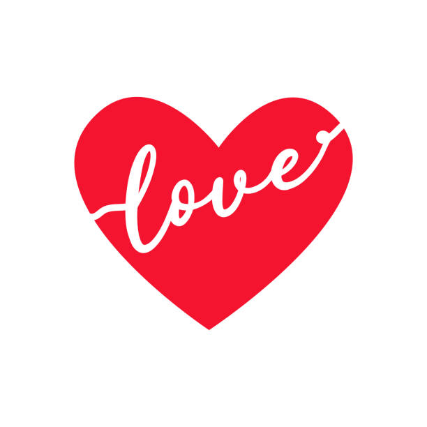 Love cutout lettering on heart for tee, t-shirt, poster, card, banner valentine day and wedding. Love cutout lettering on heart for tee, t-shirt, poster, card, banner valentine day and wedding couple tattoo quotes stock illustrations