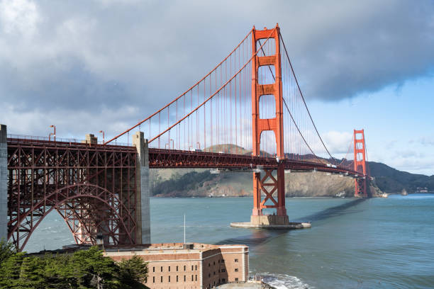 istock Golden Gate Bridge and Fort Pointe 1362129928