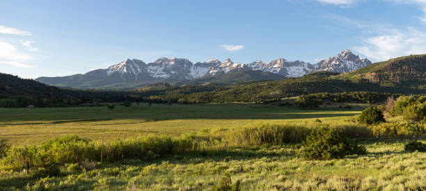 Valley by Ridgway Colorado Valley by Ridgway Colorado ridgway stock pictures, royalty-free photos & images