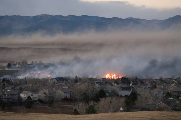 istock Apocalyptic wild fires burn Superior homes in Marshall fire outside Boulder Colorado 1362136493