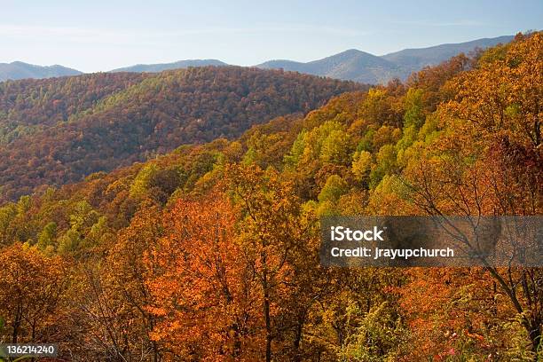 Foto de Blue Ridge Parkway Vista Para e mais fotos de stock de Appalachia - Appalachia, Asheville, Carolina do Norte - Estado dos EUA