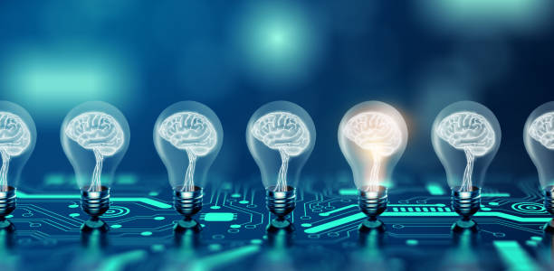 istock Business bright idea, Great idea for success, and Mixed media Concept. 3D Render. 1362169353