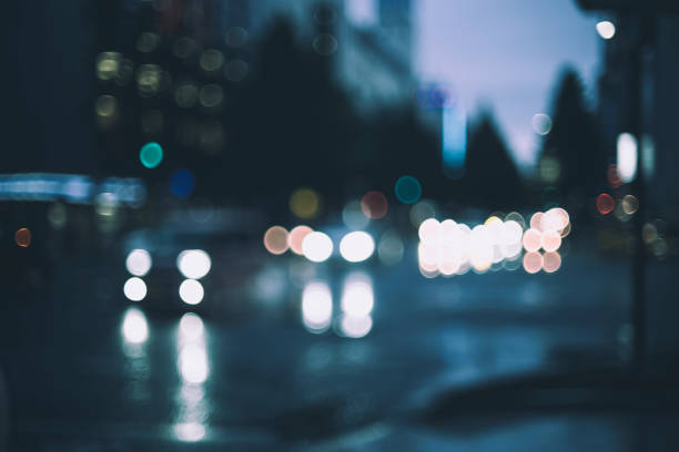 istock Urban road and night traffic image 1362170338