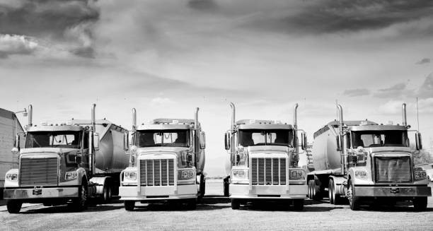 istock Convoy Truck, California. 1362191209