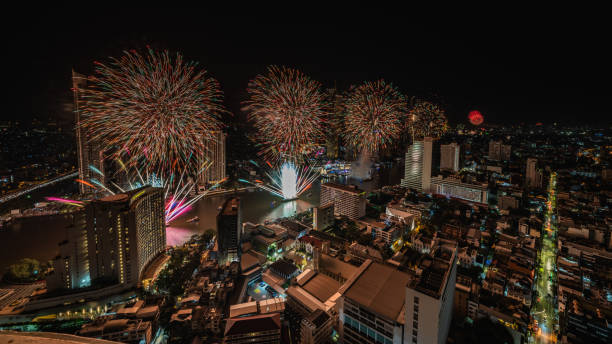 Bangkok New Year Fireworks 2022