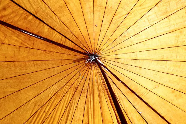 Photo of Threadbare tent  of traveling circus