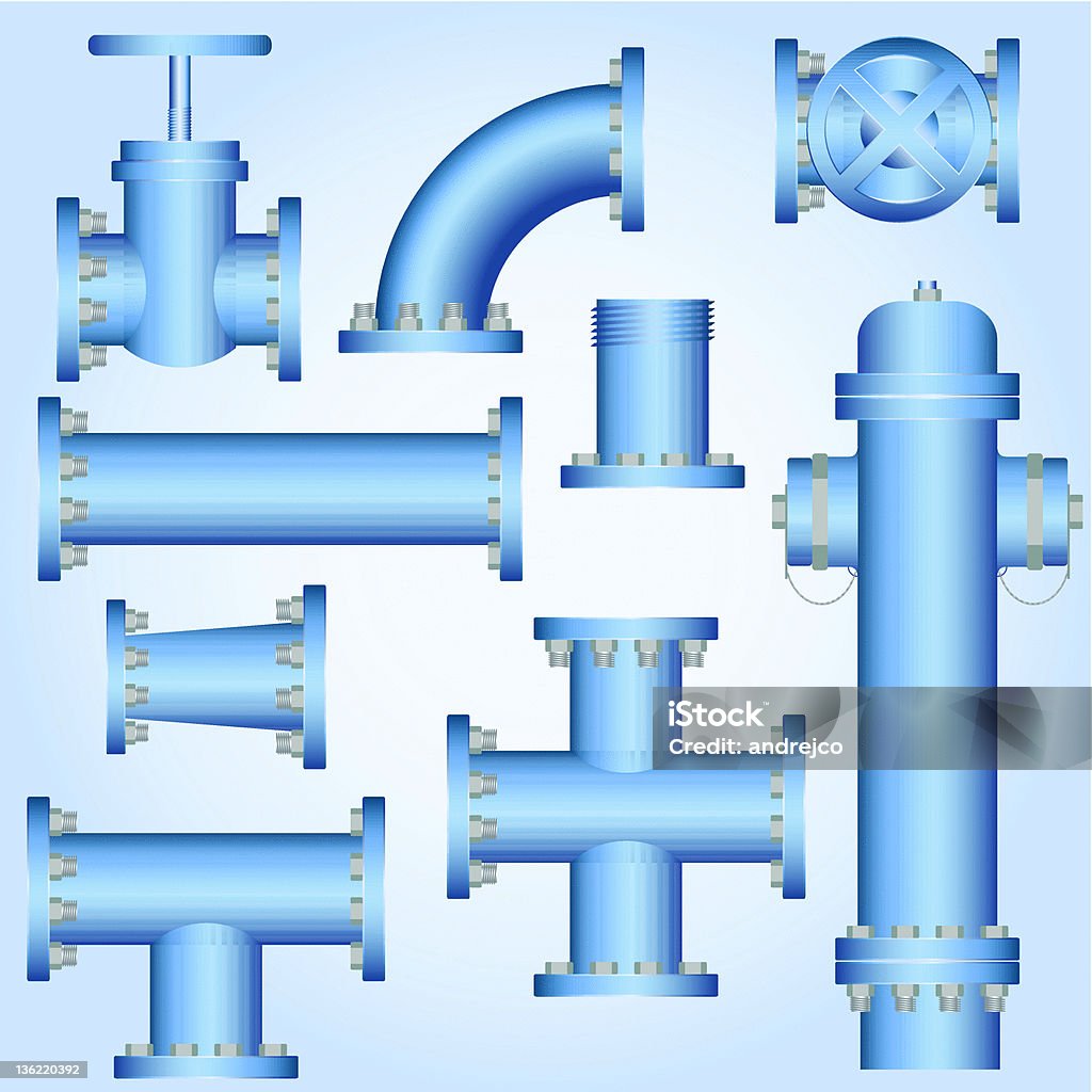 Wasserpfeife - Lizenzfrei Designelement Vektorgrafik