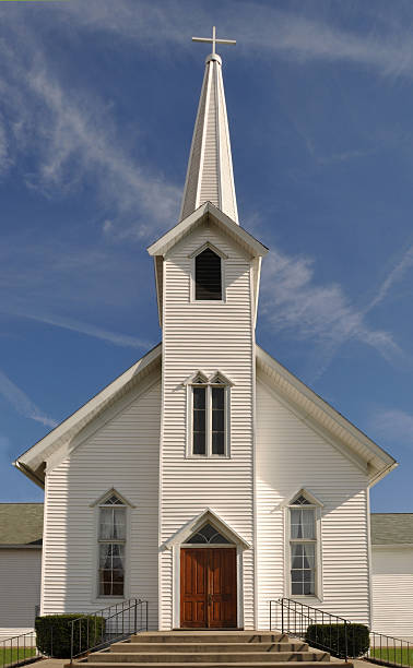 istock Rural Church, Midwest, USA 136220619