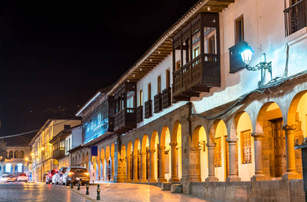 istock Traditional architecture of Cusco in Peru 1362209677