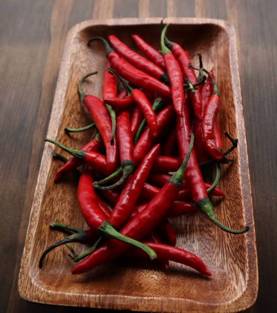 istock Tray of red chillies 1362213326