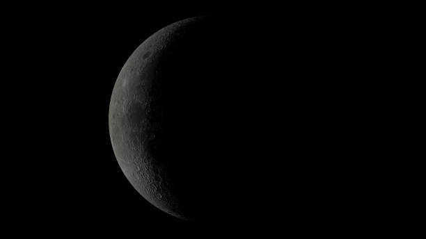 istock Moon surface rotation with a lot of crater 1362215051
