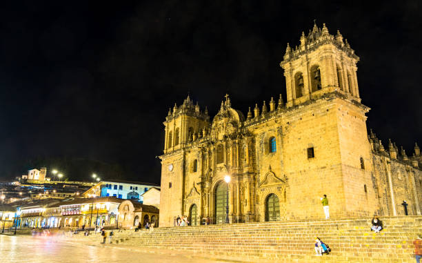 istock Cathedral of Cusco in Peru 1362218023