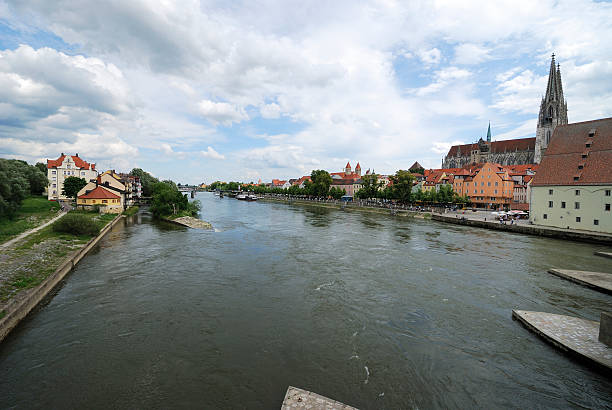 istock Danube in Regensburg 136222195