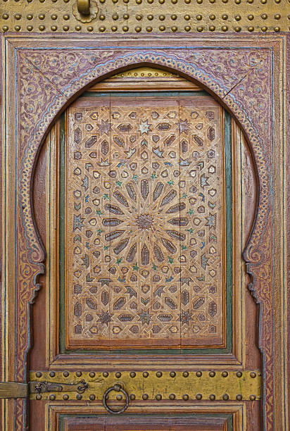istock Old ornament detail, Morocco 136222619