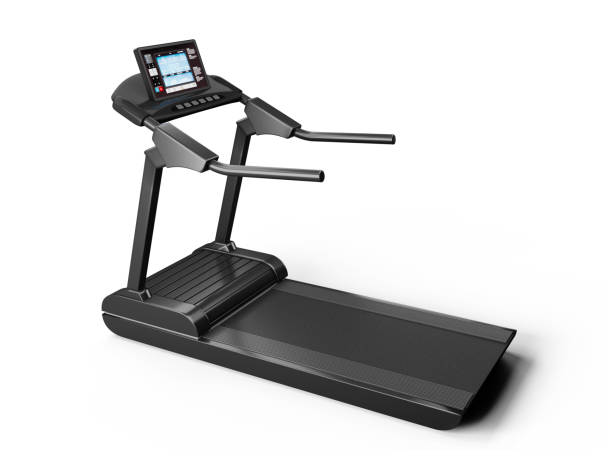 treadmill,sports running track isolated on white background.3d rendering treadmill,sports running track isolated on white background.3d rendering treadmill stock pictures, royalty-free photos & images