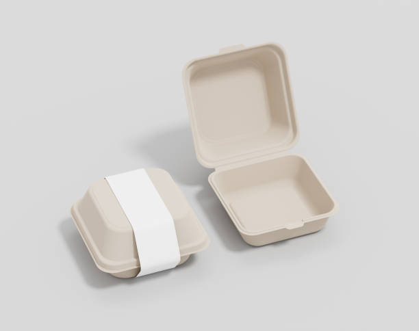 istock Eco-friendly square food package 1362234250