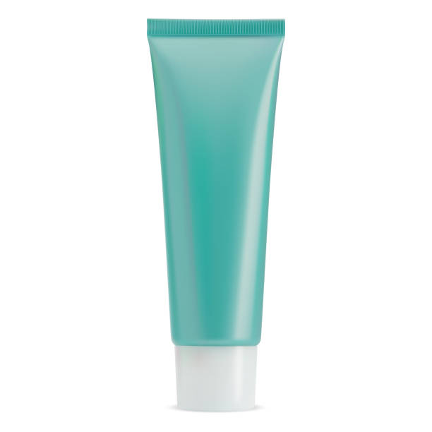 istock Cosmetic cream tube. Cream bottle mockup blank 1362234455