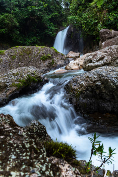 istock Hollin Waterfall in Ecuador, beautiful natural waterfall 1362239084