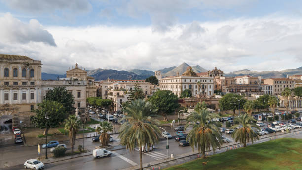 istock AERIAL VIEW AT PALERMO 1362243028