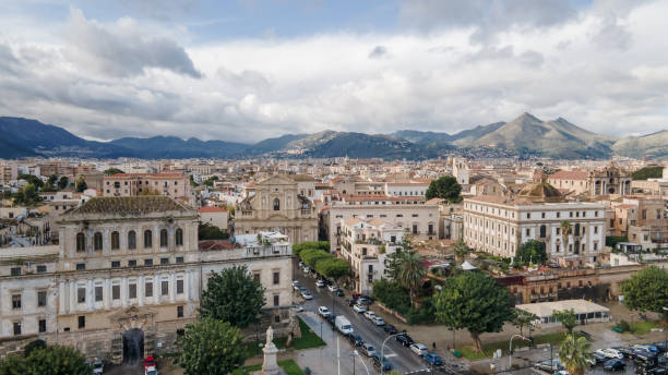 istock AERIAL VIEW AT PALERMO 1362243680