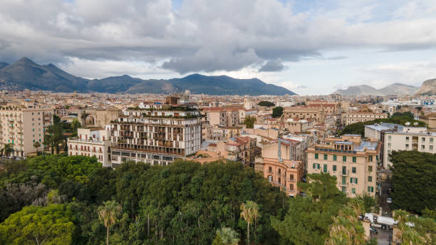 istock AERIAL VIEW AT PALERMO 1362243688