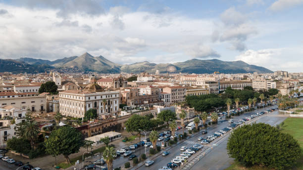istock AERIAL VIEW AT PALERMO 1362243879