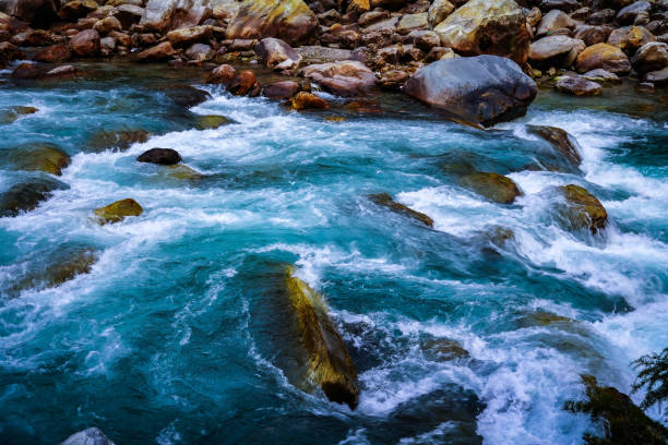 waterfall view of himachal pradesh image