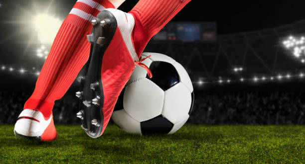 istock Football player man in action 1362246788