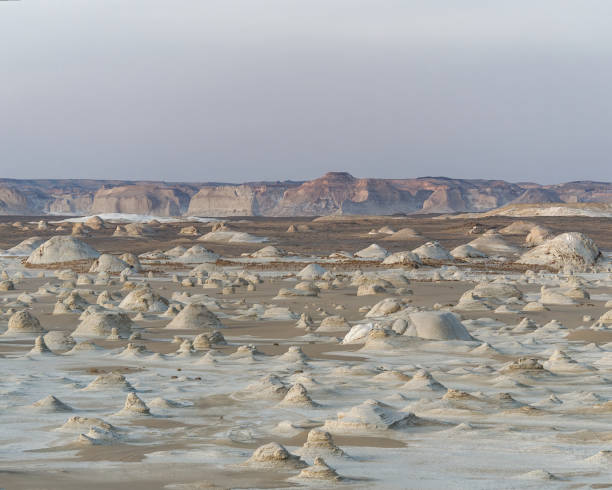 istock Beautiful view of the White desert in Egypt 1362256199