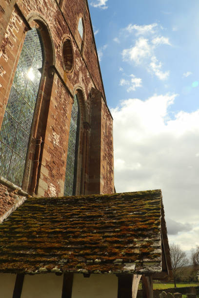 istock Dore Abbey under the winter sun 1362256377